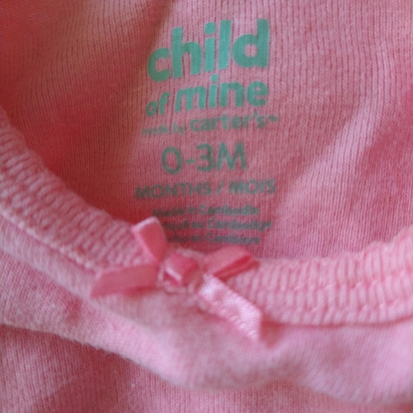 Onesies baby girl size 0-3 months - Picture 4 of 4